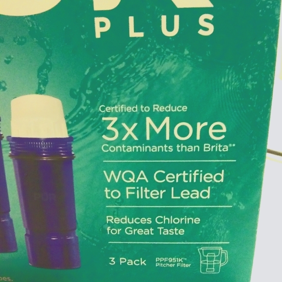Pur Plus Pitcher Filters. Open Box. Two Filters. - Picture 3 of 10